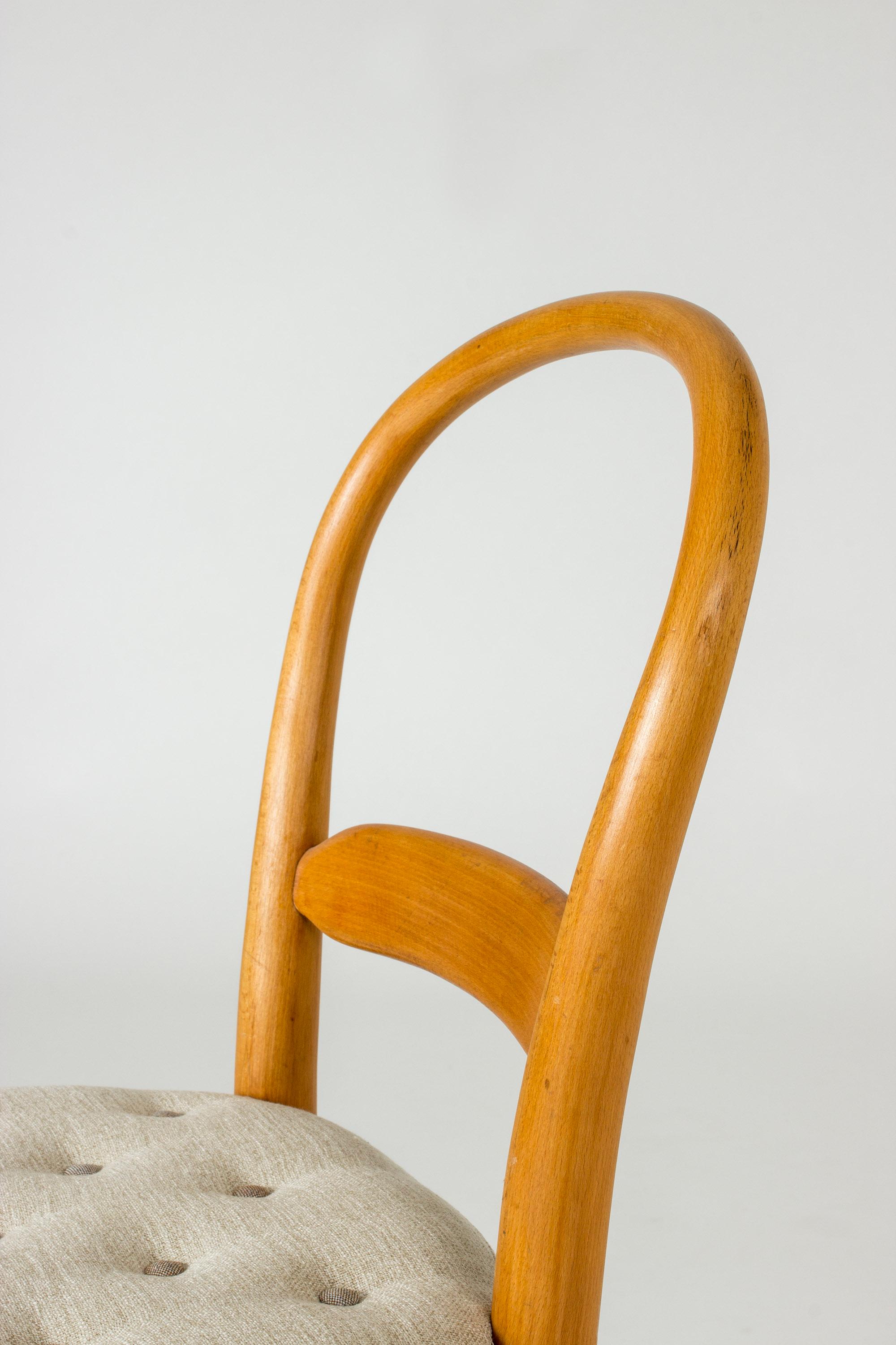 Set of Ten Dining Chairs by Carl-Axel Acking, Sweden, 1937 For Sale 3