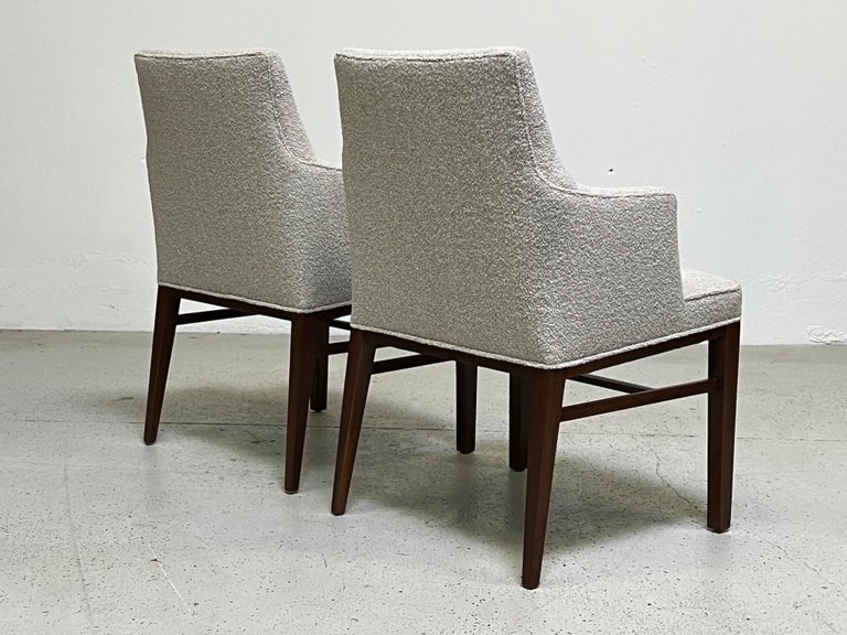 Set of Ten Dining Chairs by Edward Wormley for Dunbar For Sale 8