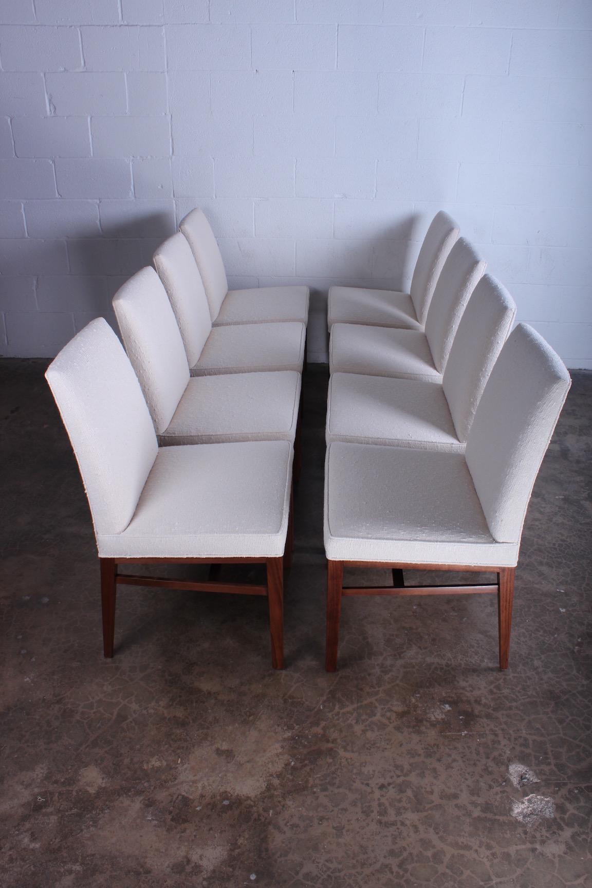Set of Ten Dining Chairs by Edward Wormley for Dunbar 10