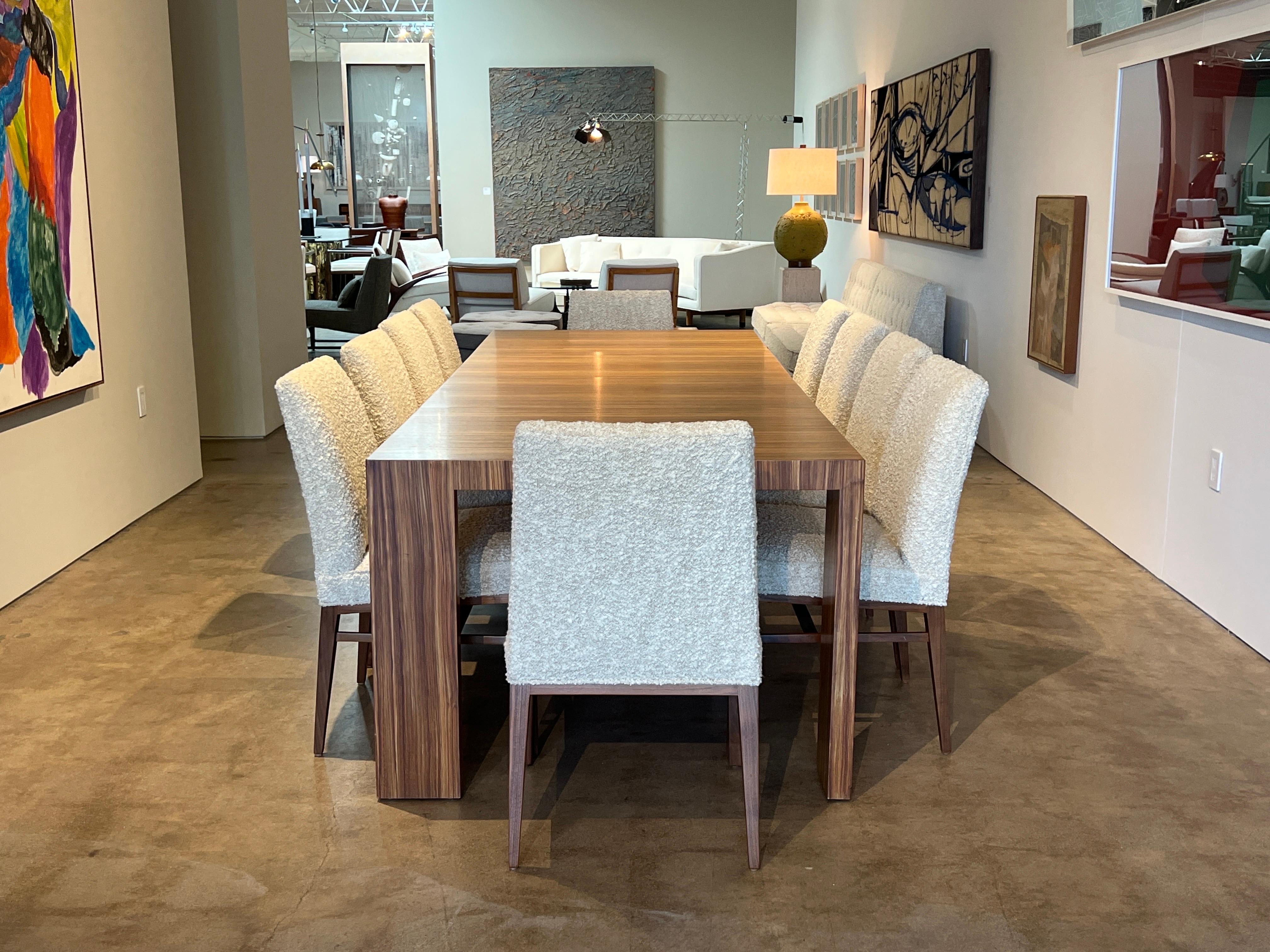 Set di dieci sedie da pranzo di Edward Wormley per Dunbar in vendita 13