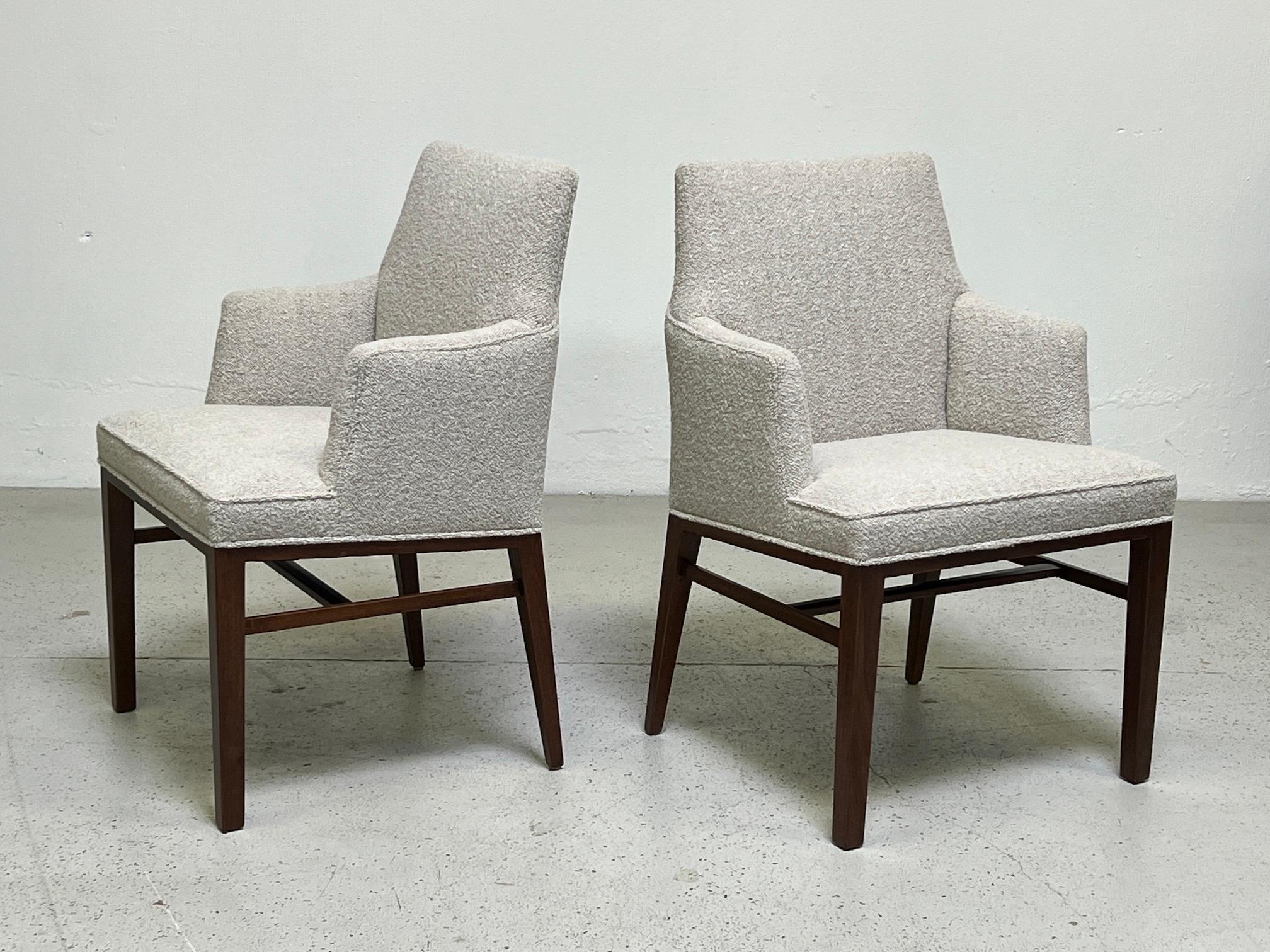 Set of Ten Dining Chairs by Edward Wormley for Dunbar In Good Condition In Dallas, TX