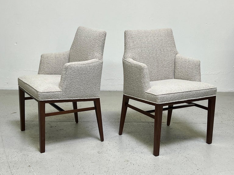 Set of Ten Dining Chairs by Edward Wormley for Dunbar In Good Condition For Sale In Dallas, TX