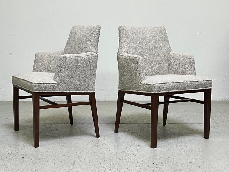 Mid-20th Century Set of Ten Dining Chairs by Edward Wormley for Dunbar For Sale