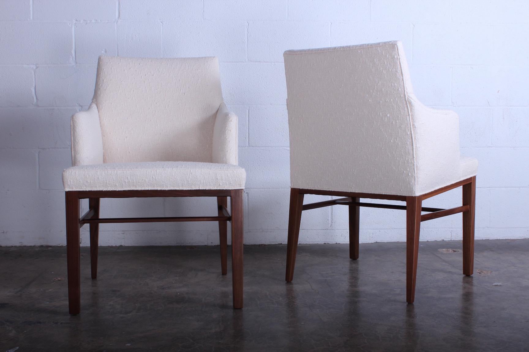 Set of Ten Dining Chairs by Edward Wormley for Dunbar 1