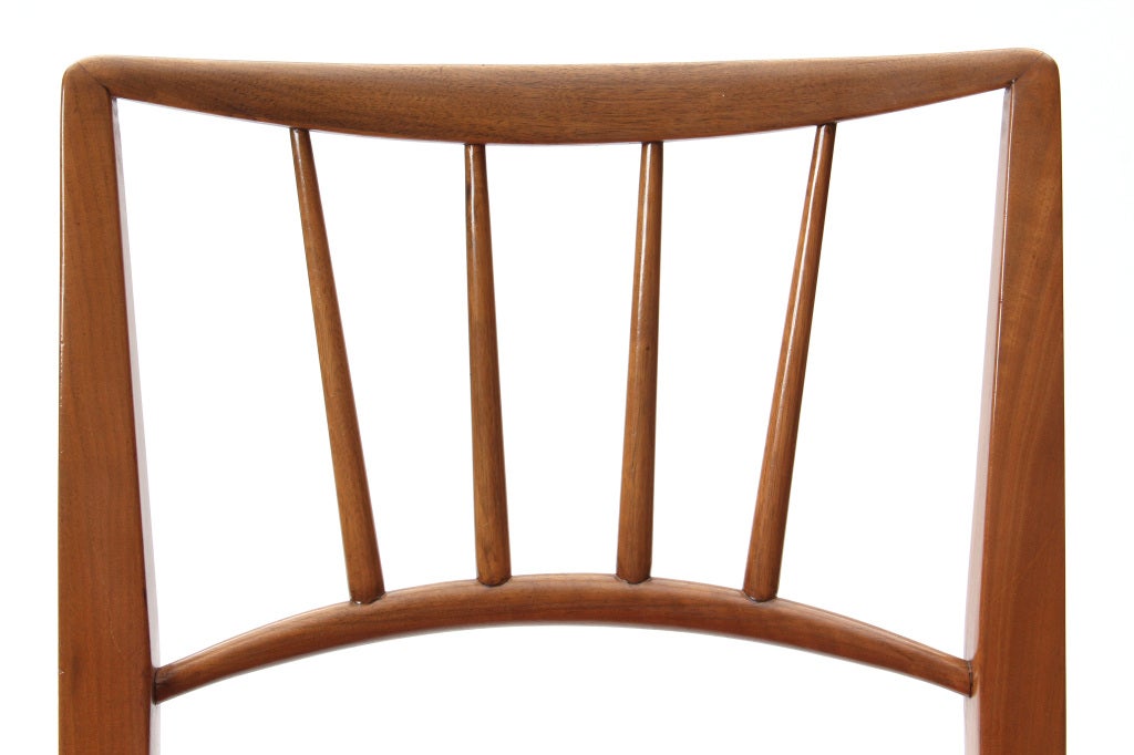 Set of Ten Dining Chairs by Edward Wormley for Dunbar In Good Condition For Sale In Sagaponack, NY