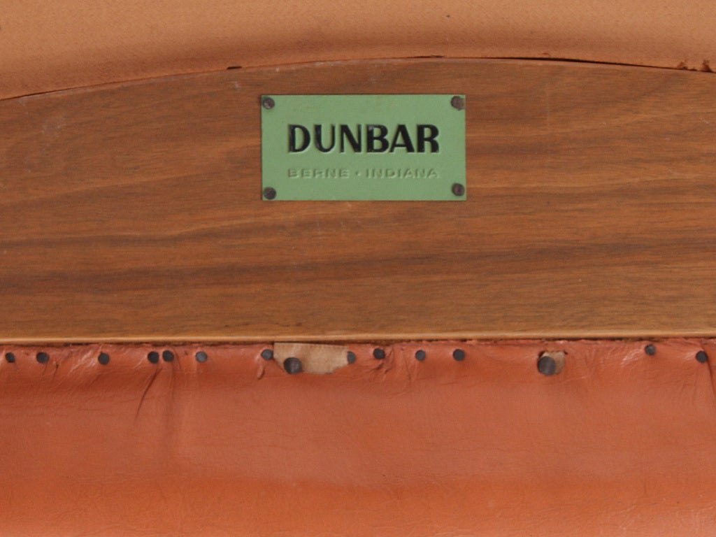 Ensemble de 10 chaises de salle à manger à dossier fuseau par Edward Wormley pour Dunbar en vente 2