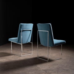 Set of Ten Dining Chairs by Milo Baughman for Thayer Coggin