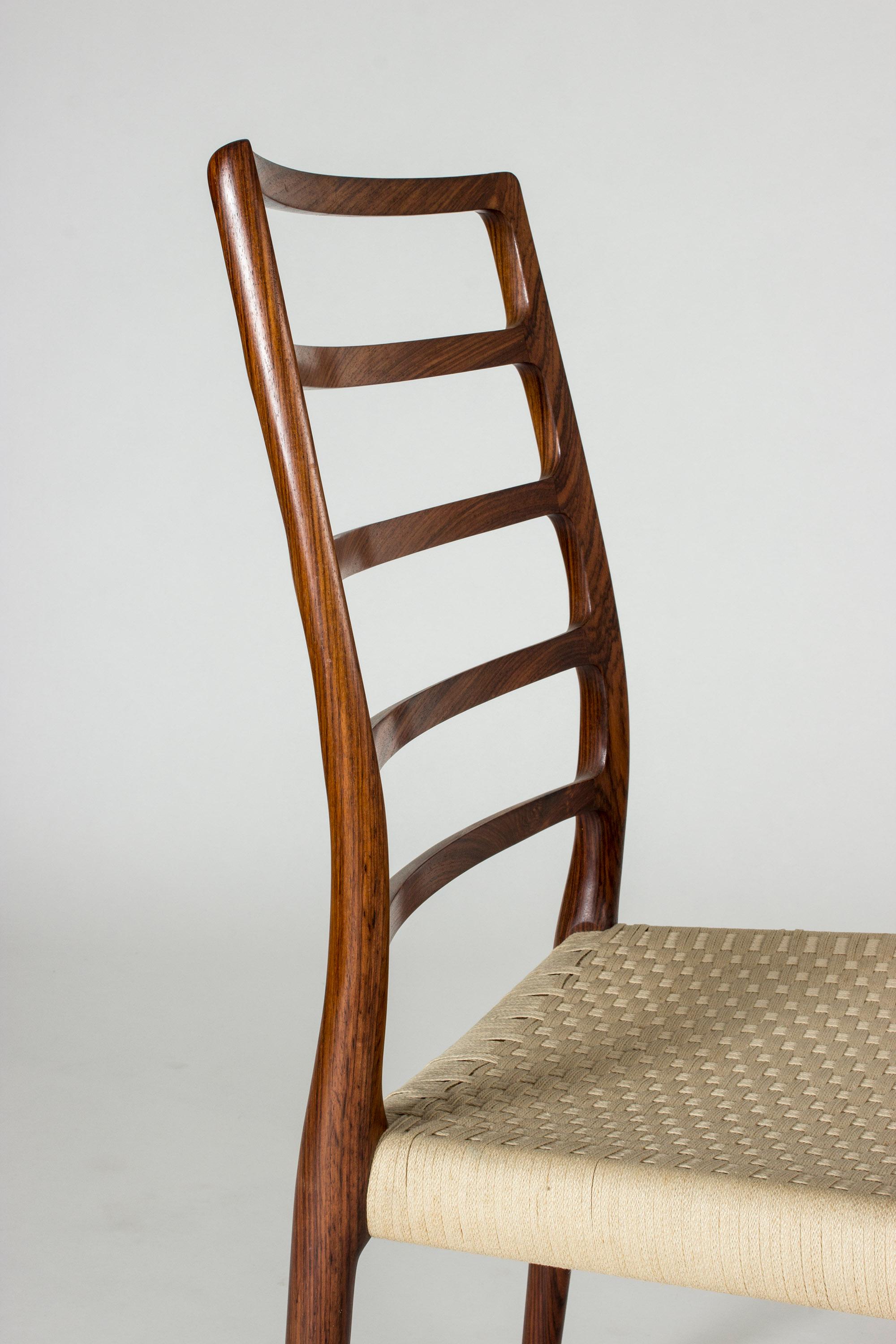 Set of Ten Dining Chairs by Niels O. Møller 3