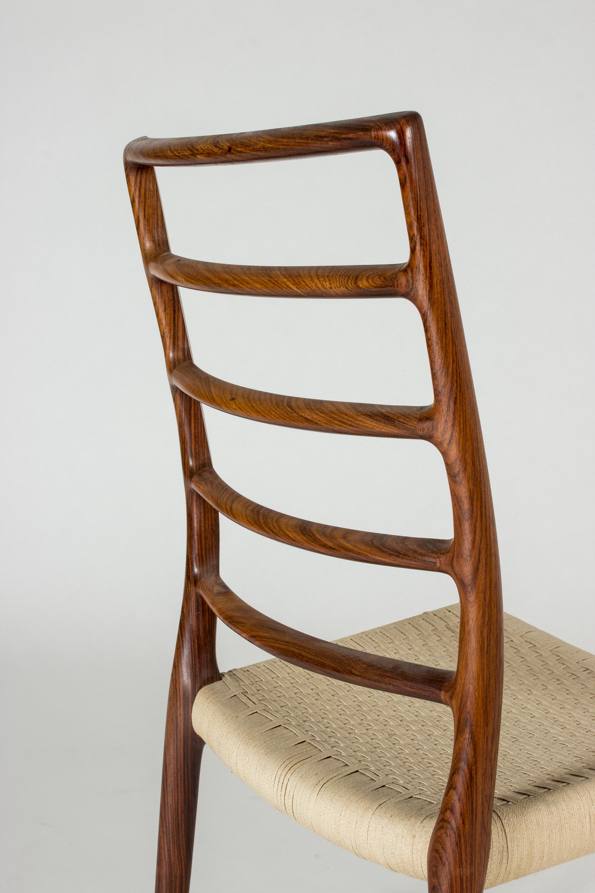 Set of Ten Dining Chairs by Niels O. Møller 4