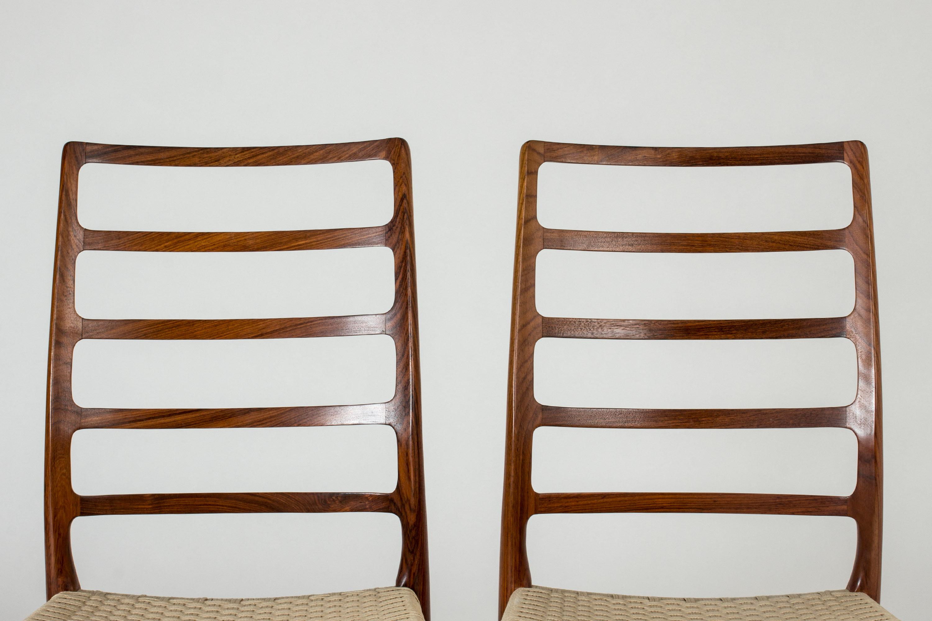 Set of Ten Dining Chairs by Niels O. Møller 1