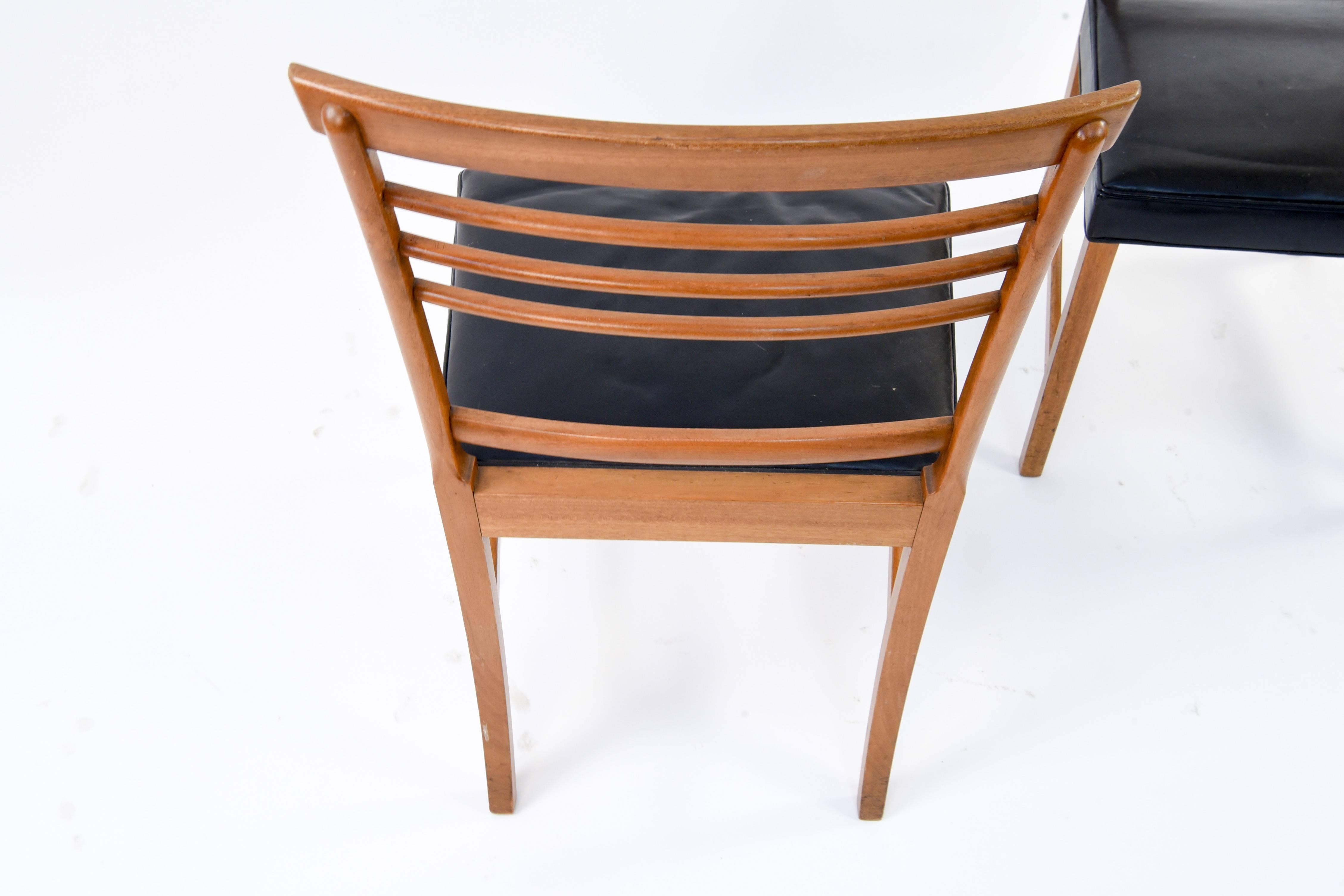 Set of Ten Dining Chairs by Ole Wanscher for AJ Iversen 3