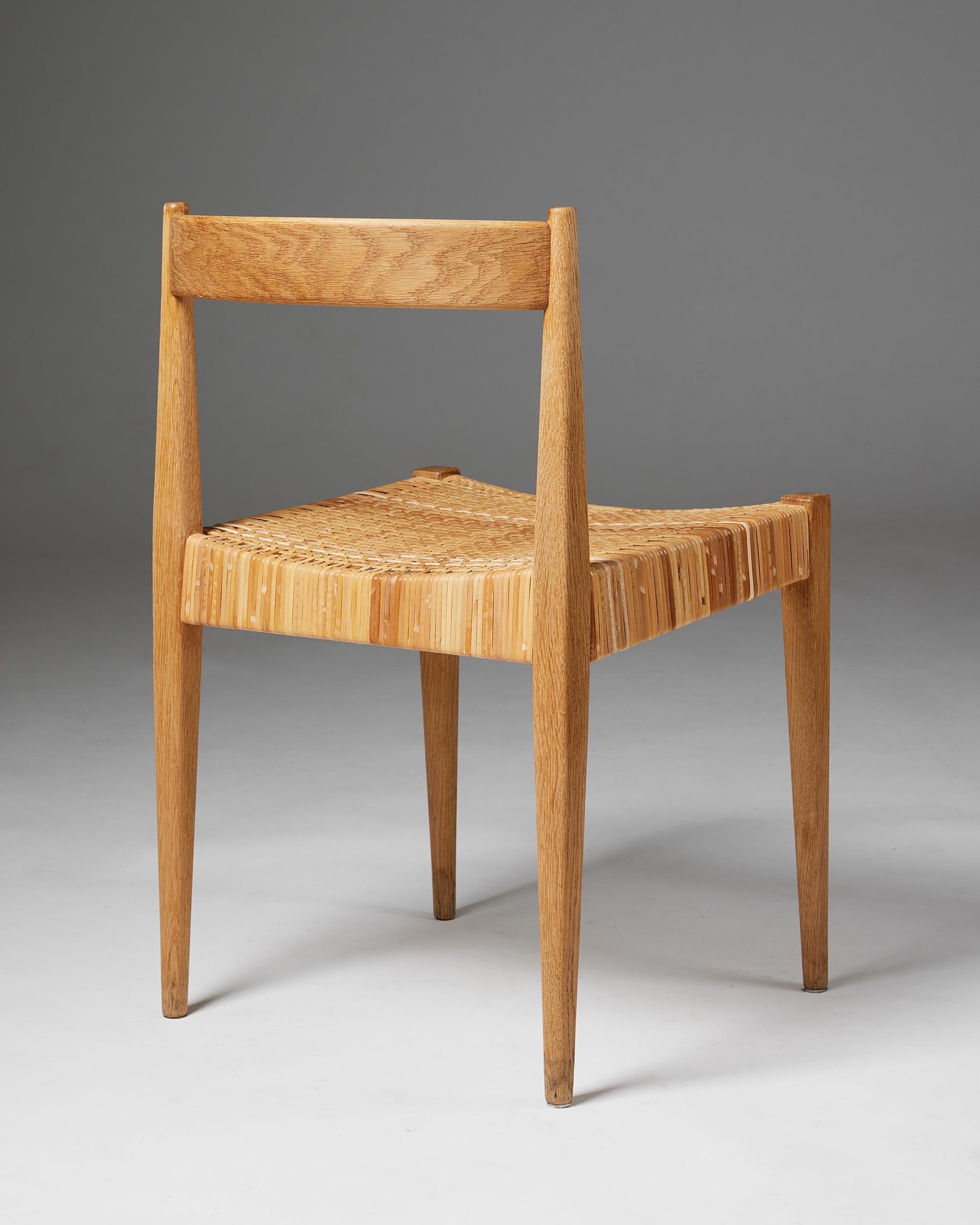 Set of Ten Dining Chairs Designed by Nanna and Jorgen Ditzel 1