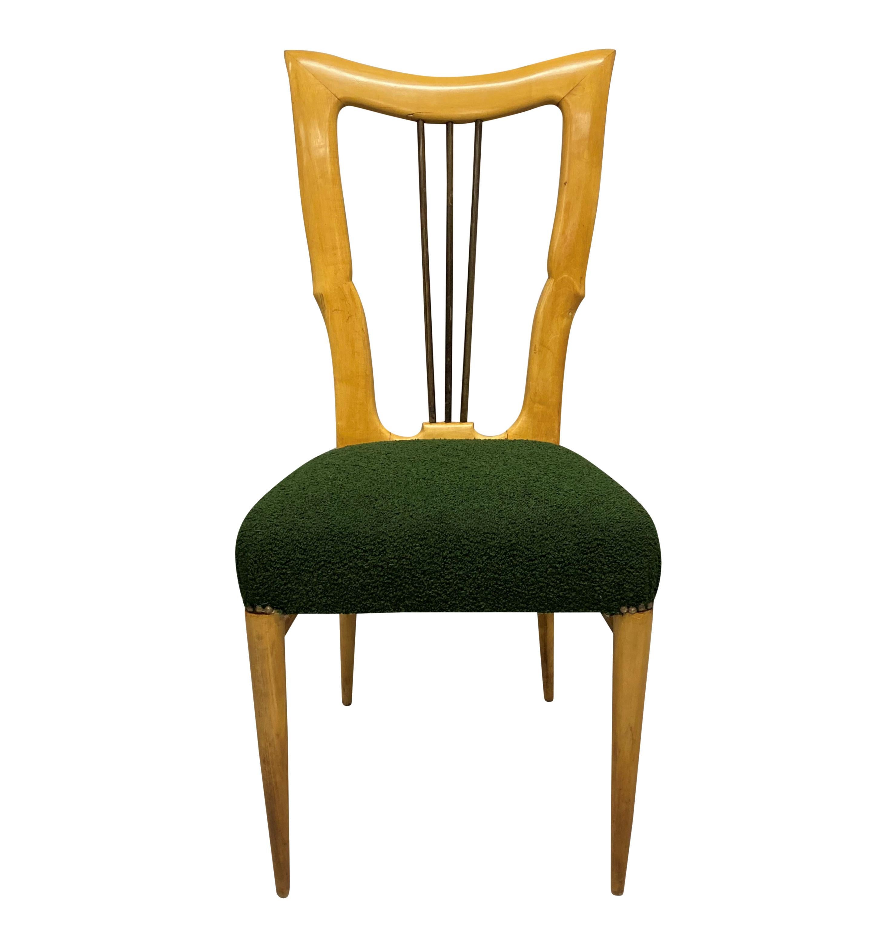 Set Of Ten Fine Paolo Buffa Dining Chairs 1