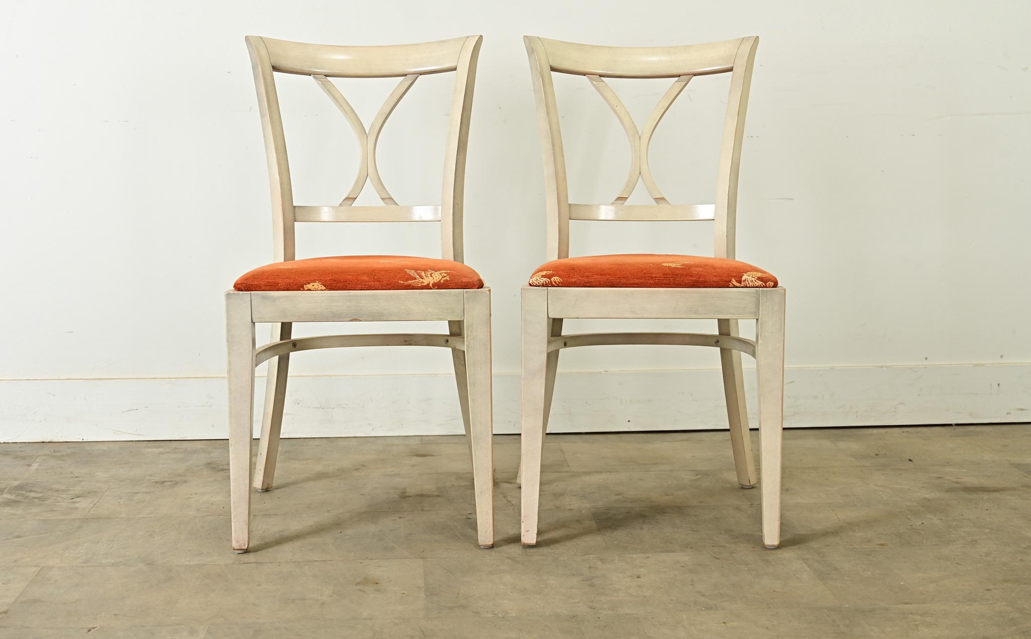 Set of Ten French Vintage Bistro Chairs For Sale 13