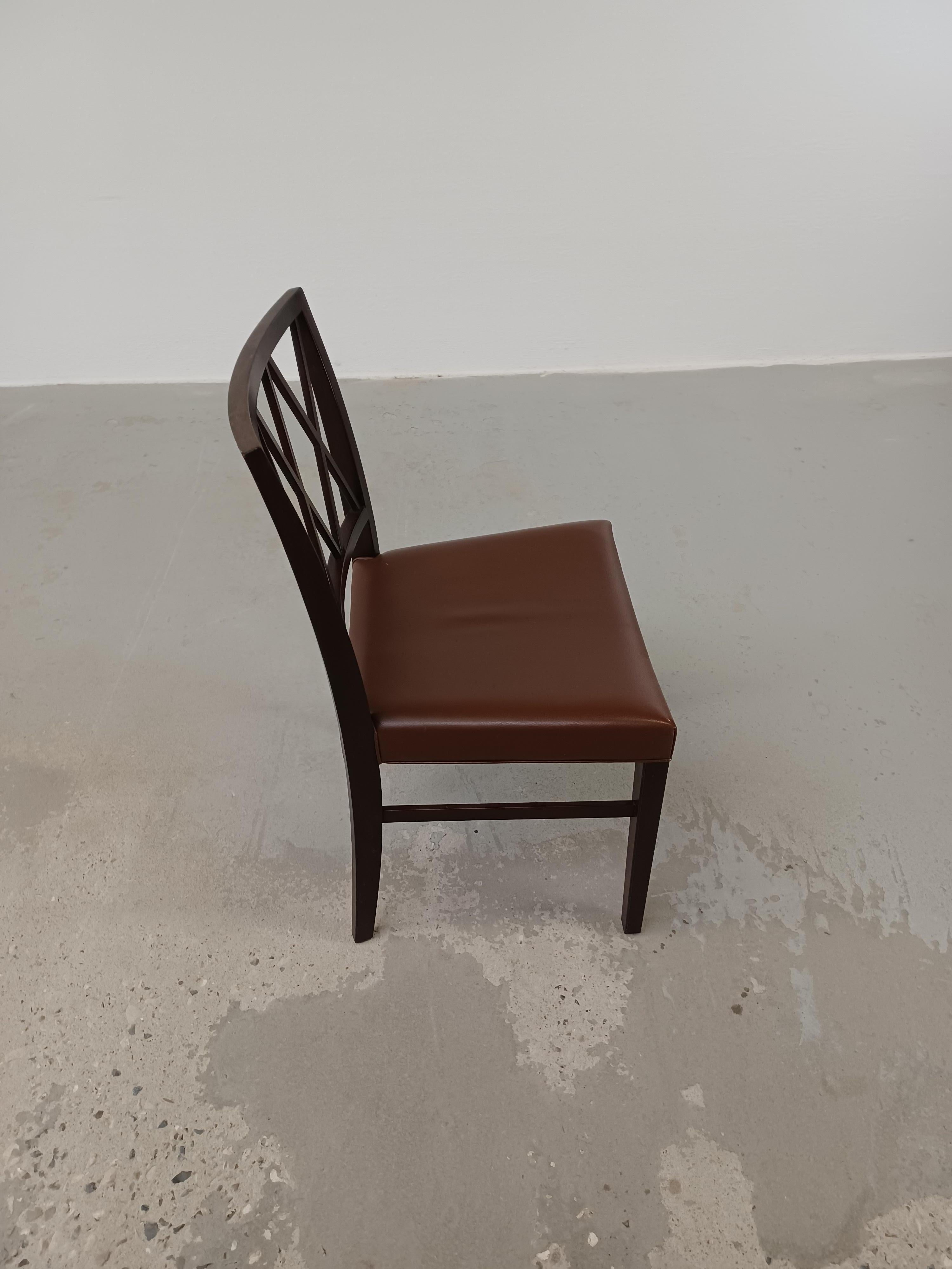 Ten Restored Danish Ole Wanscher Dining Chairs Custom Reupholstery Included For Sale 3