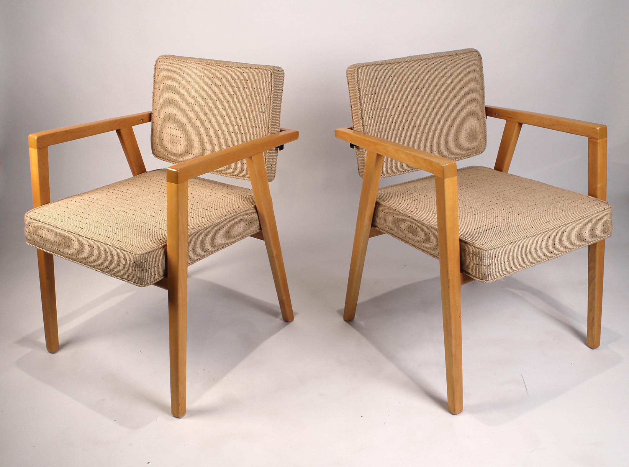 American Set of Ten Fully Restored Vintage Franco Albini Dining Chairs produced by Knoll