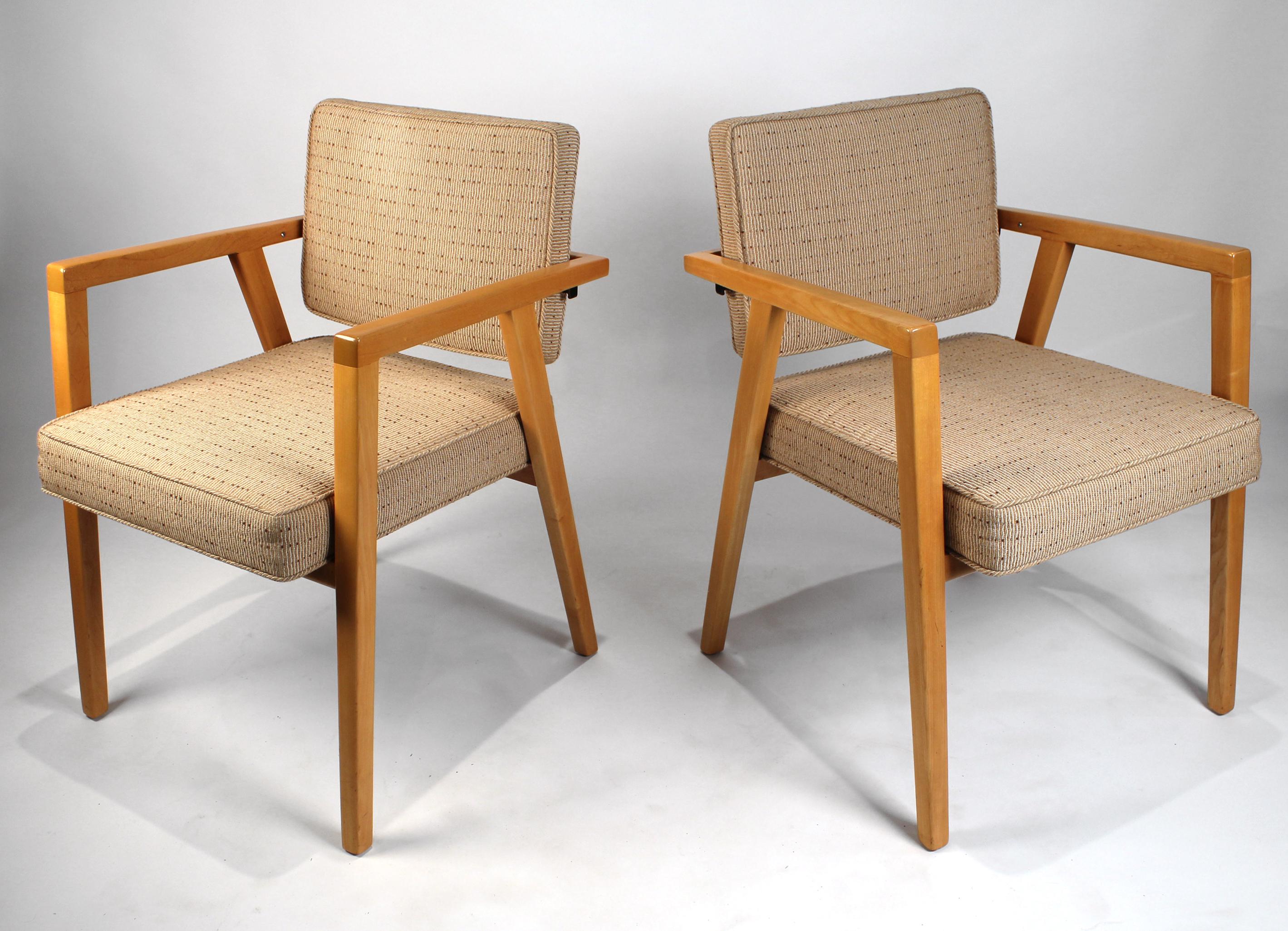Set of Ten Fully Restored Vintage Franco Albini Dining Chairs produced by Knoll In Excellent Condition In Dallas, TX