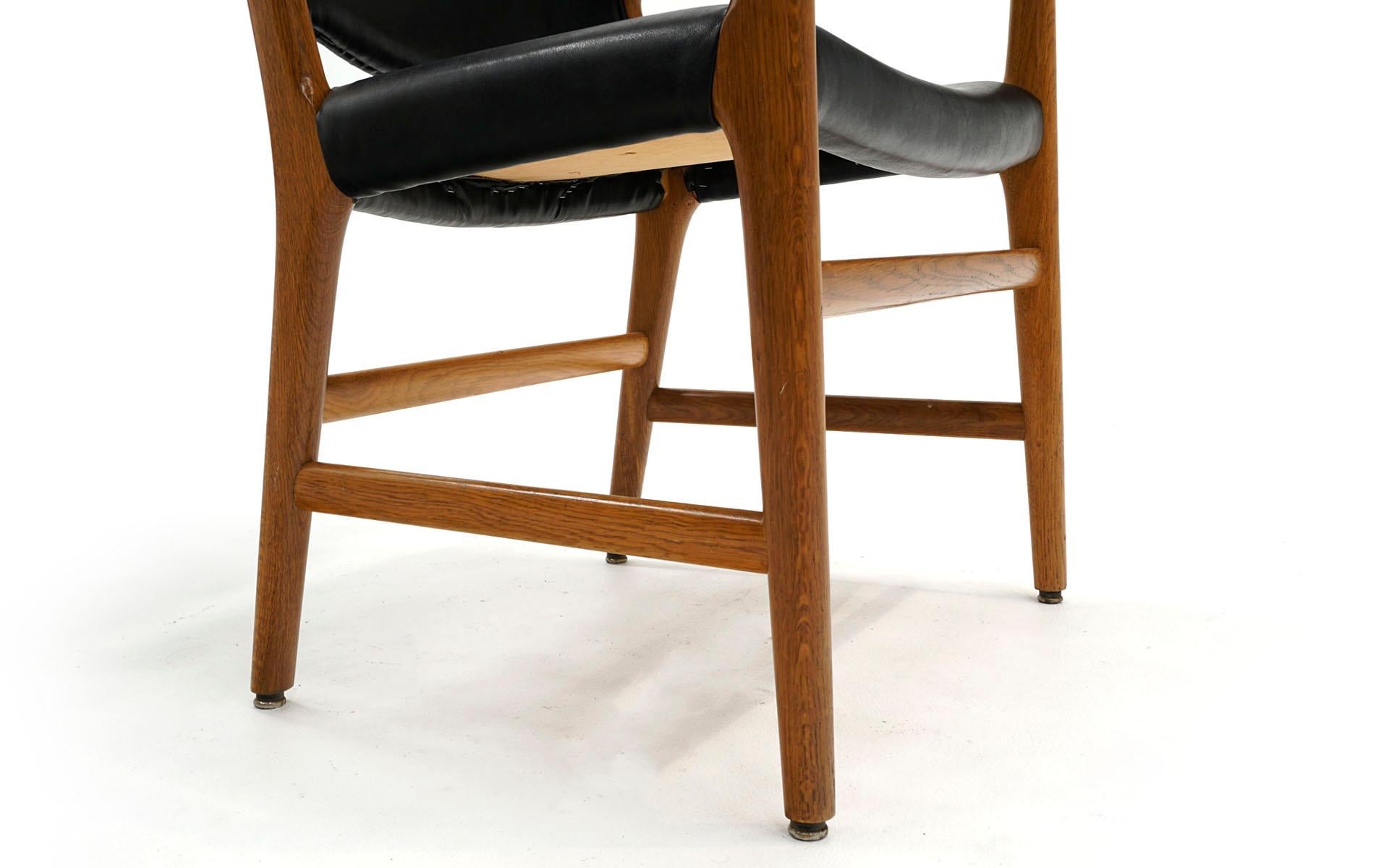 Set of Ten Hans Wegner Armchair Dining Chairs for Johannes Hansen, Denmark, 1965 2