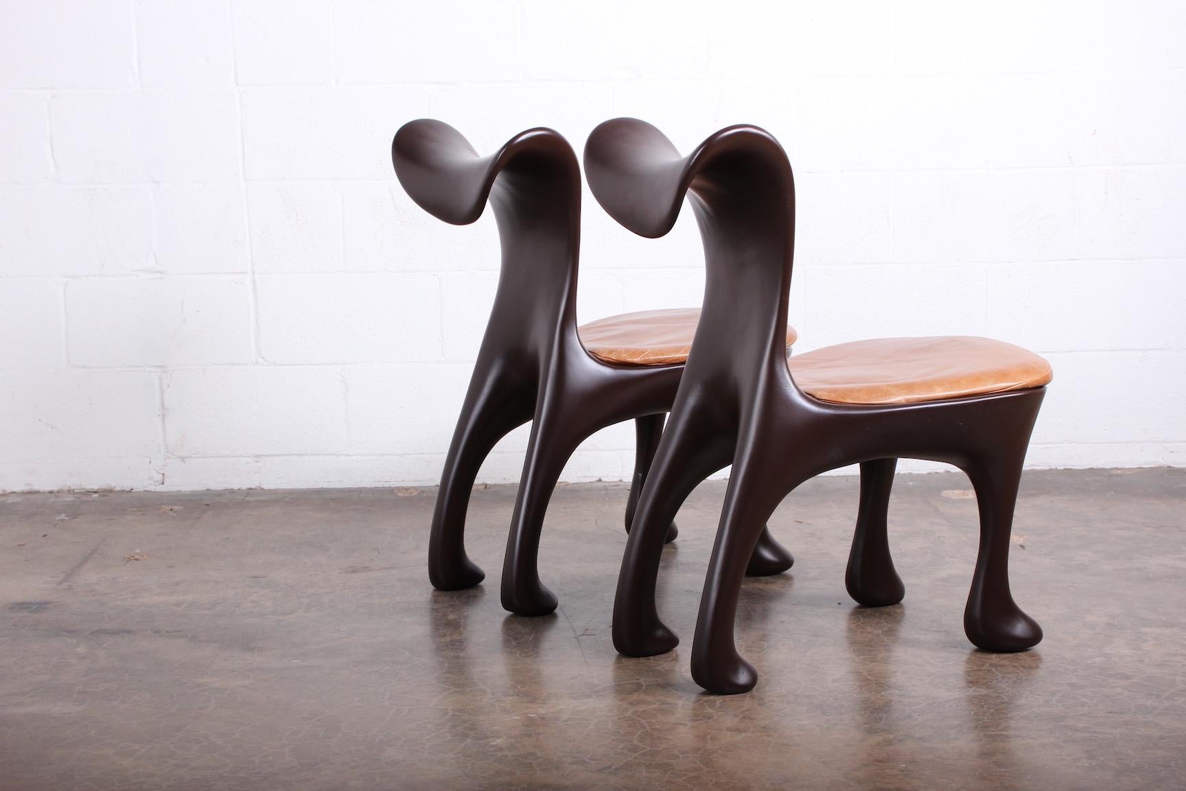 Set of Ten Hoodie Dining Chairs by Jordan Mozer 2