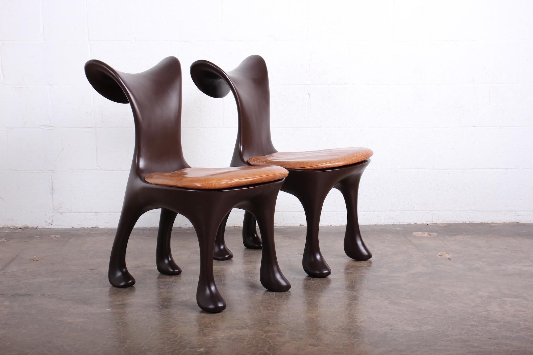 Set of Ten Hoodie Dining Chairs by Jordan Mozer 3