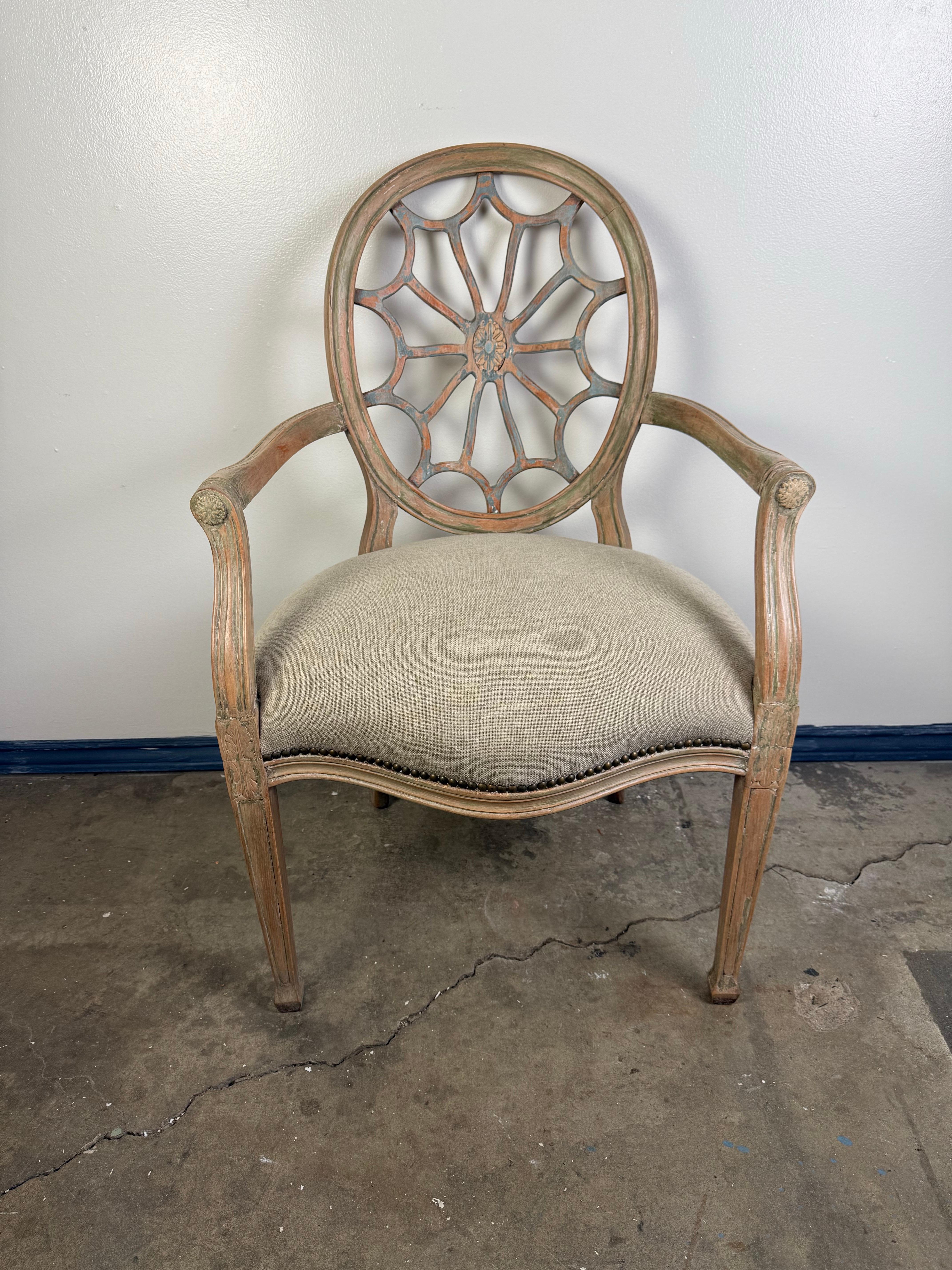 Ensemble de dix chaises de salle à manger italiennes en vente 6