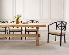 Set of Ten Josef Hoffmann for Wittman Villa Ast Dining Chairs