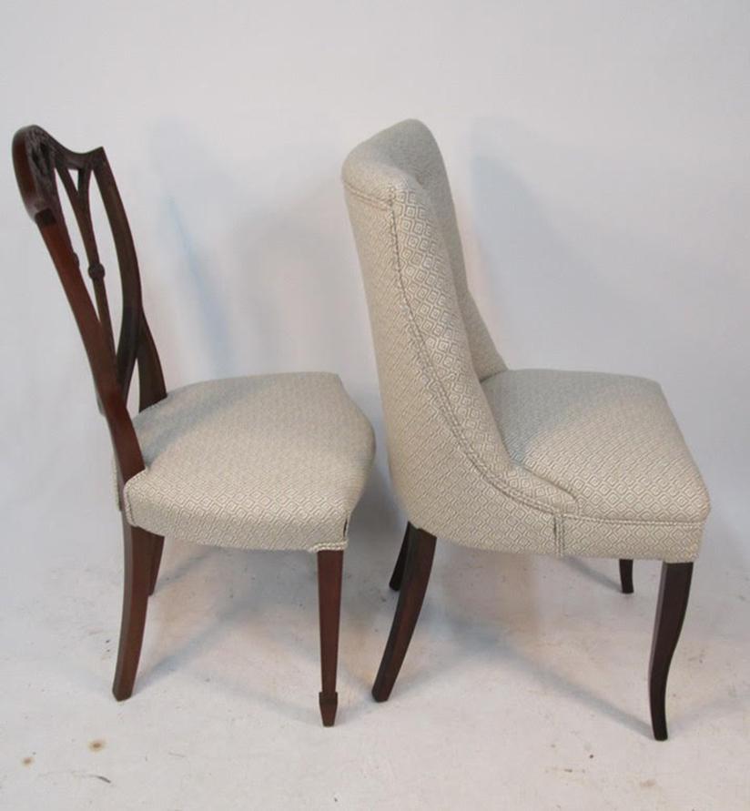 American Set of Ten Mahogany Dining Room Chairs