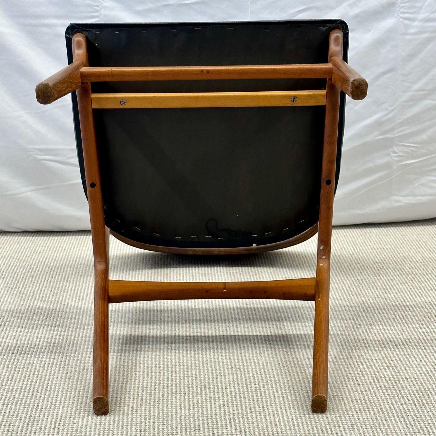 Set of Ten Kai Kristiansen Style Mid-Century Modern Dining / Side Chairs, Danish For Sale 12