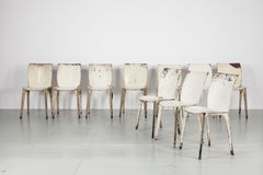 Set of ten "Lamda" Chairs, designed by Marco Zanuso & Richard Sapper for Gavina