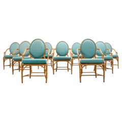 10er-Set „McGuire Organic Modern Rattan Cane“-Esszimmerstühle