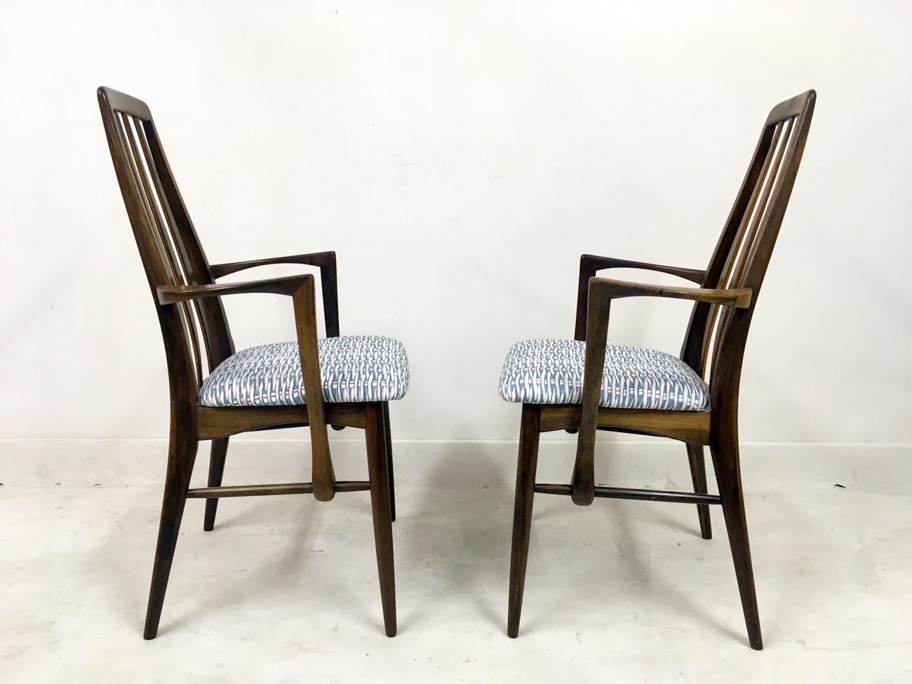 Set of Ten Midcentury Danish Dining Chairs by Koefoeds Hornslet, 1960s 7