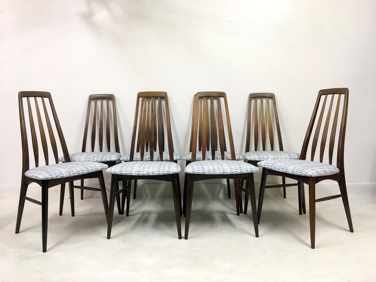Mid-Century Modern Set of Ten Midcentury Danish Dining Chairs by Koefoeds Hornslet, 1960s