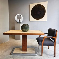 Set of Ten Mid-Century Modern Dining Armchairs, Hardwood, Sweden, 1930