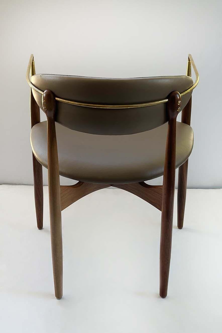 Mid-20th Century Set of Ten Mid-Century Viscount Chairs by Dan Johnson, c. 1950's