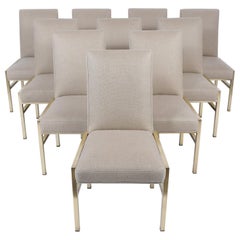 Set of Ten Mid-Century Modern Dining Chairs