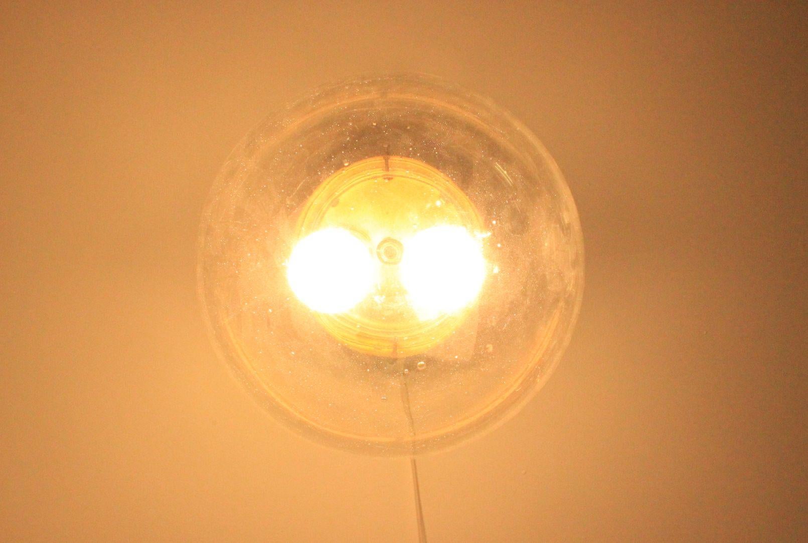 Late 20th Century Set of Ten Midcentury Wall or Ceiling Lamp from Kamenicky Senov, 1970s