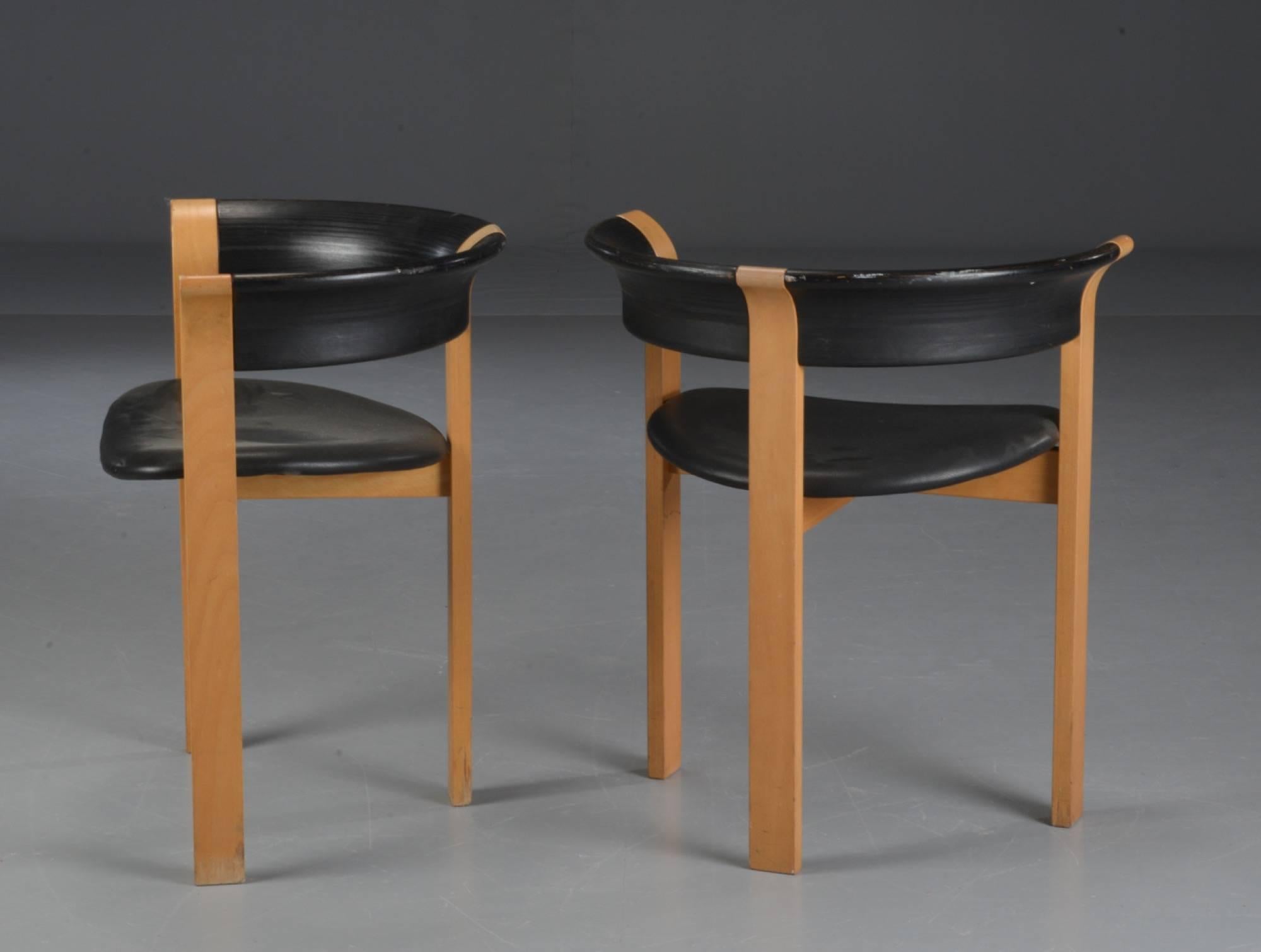Mid-Century Modern Set of Ten Model 4551 Armchairs by Thygesen & Sørensen for Magnus Olesen