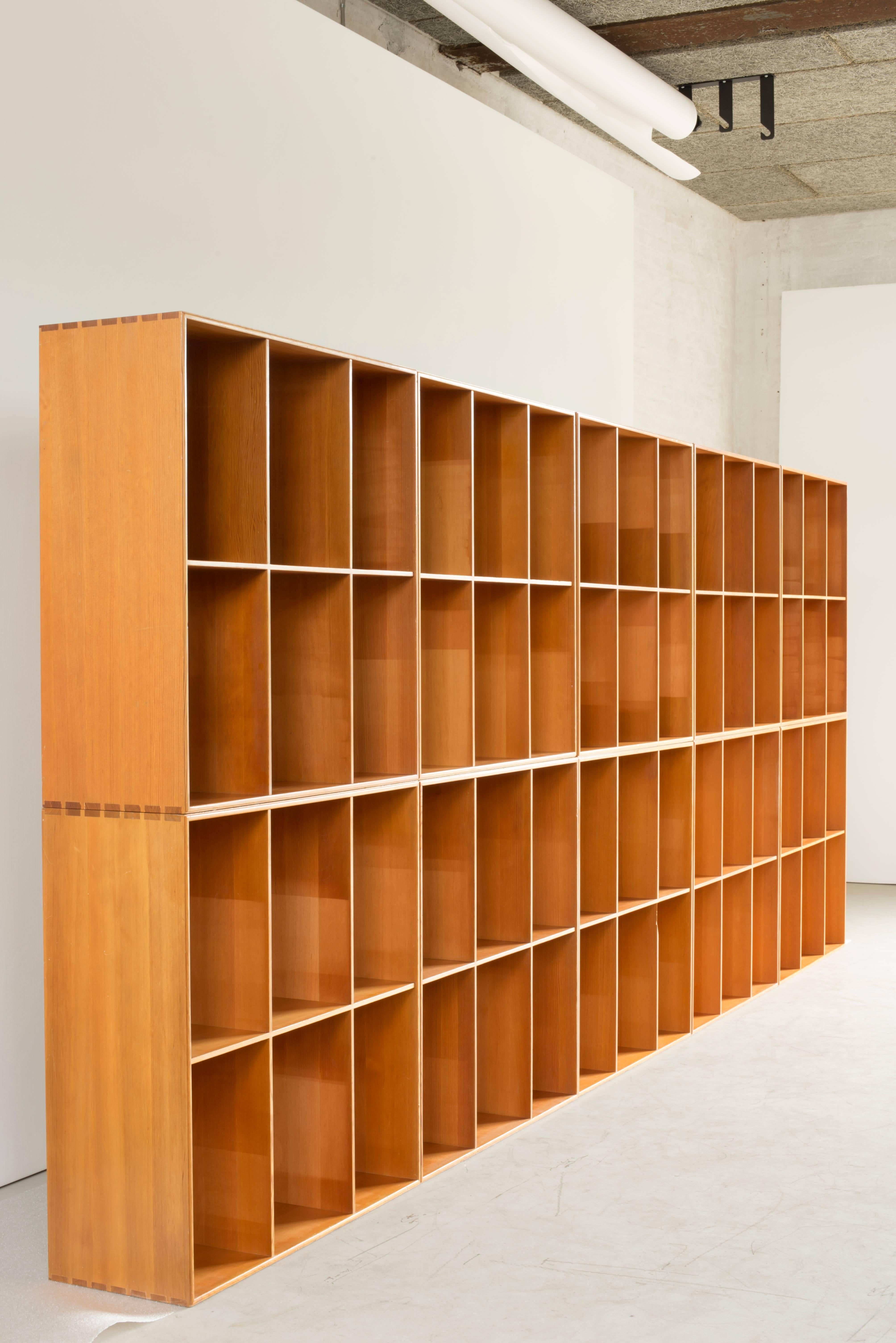 Scandinavian Modern Set of Ten Mogens Koch Bookcases for Rud. Rasmussen