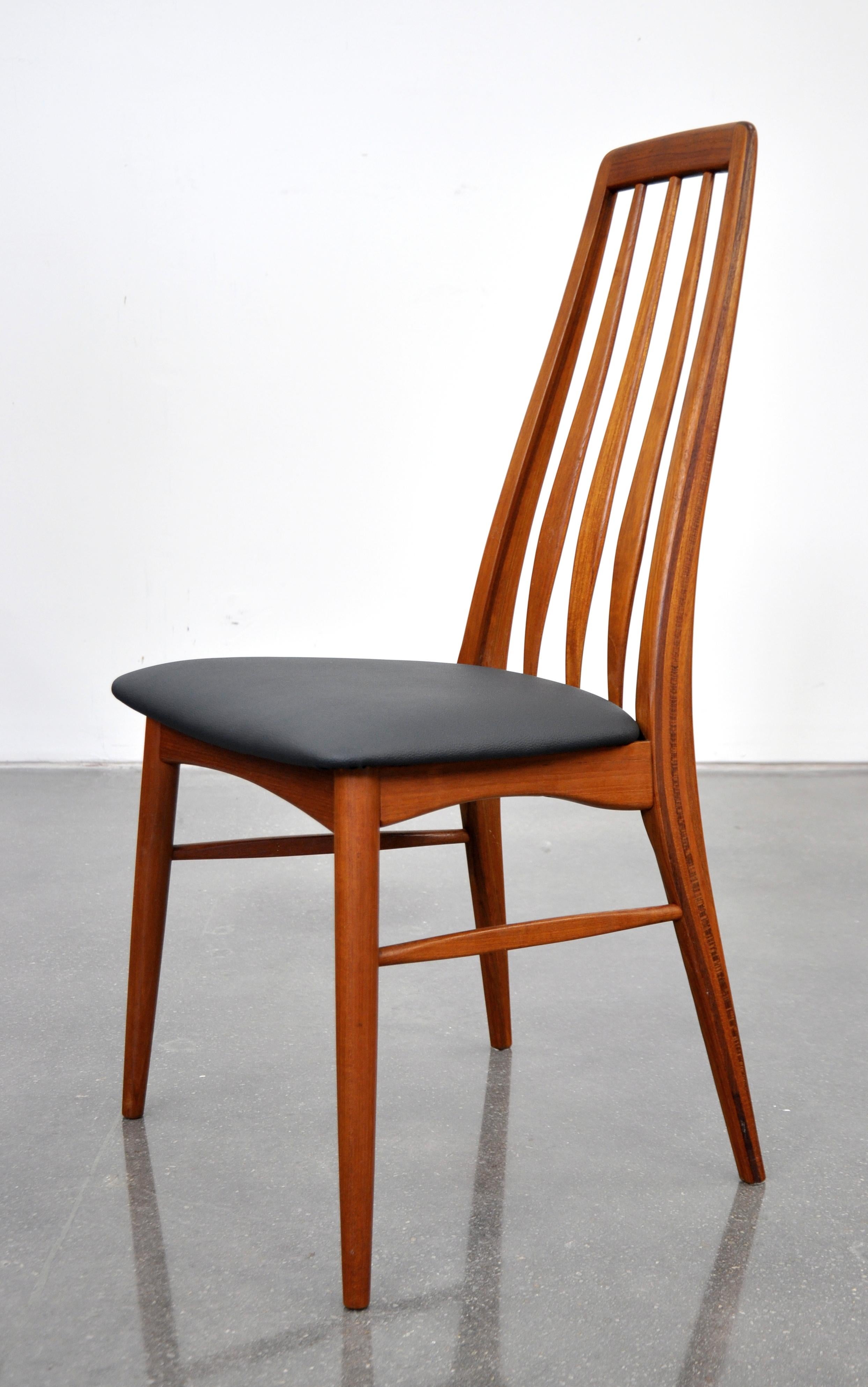 Set of Ten Niels Koefoed Teak Eva Dining Chairs 5