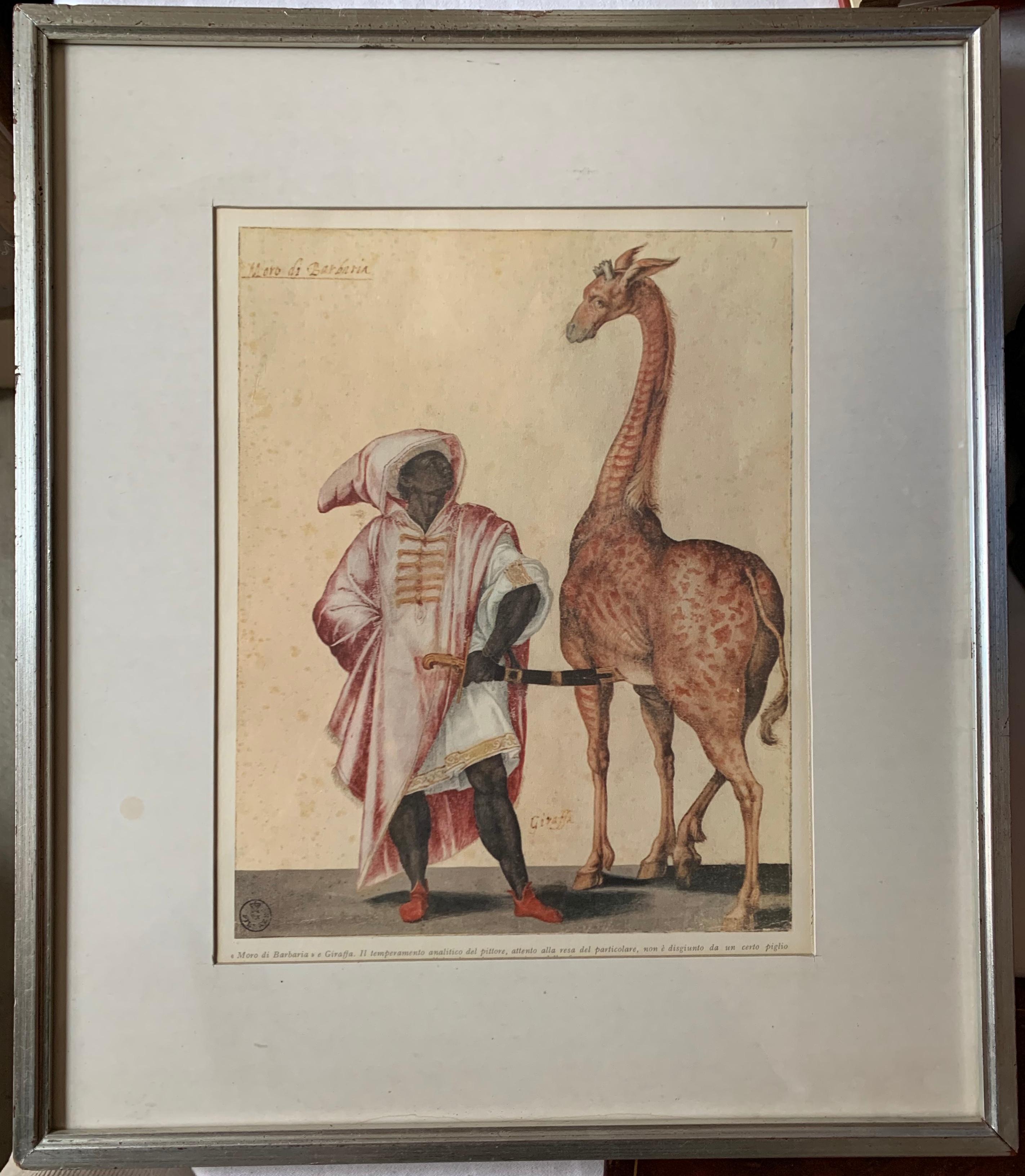 20th Century Set of Ten Prints of Ottoman Figures with Animals