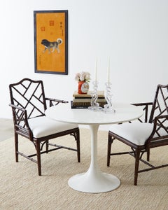 Set of Ten Qing Style Porcelain Plates after Lang Shining