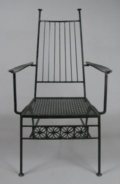 Set of Ten Rare Salterini El Prado Chairs