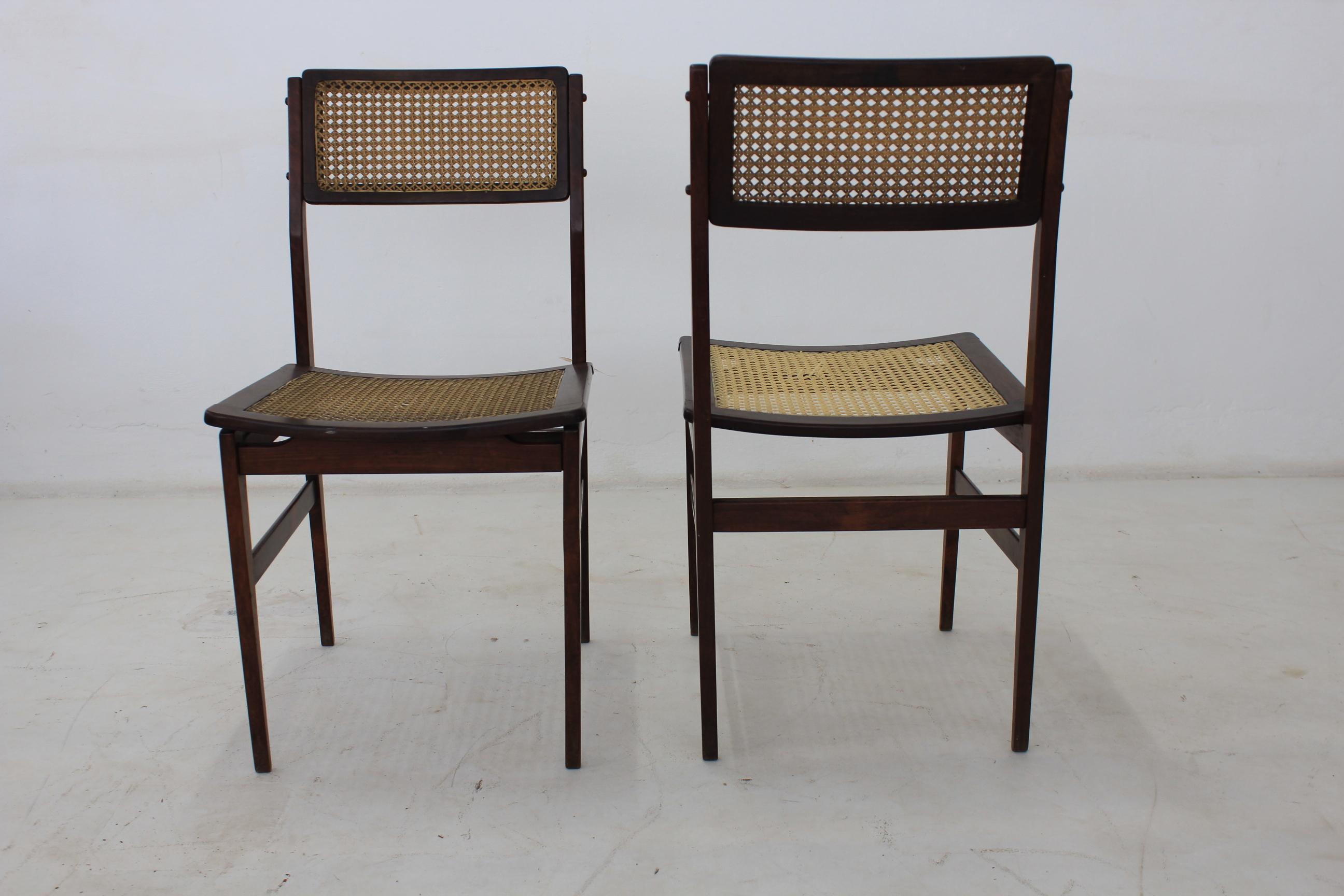 Set of Ten Rosewood Brazilian Chair In Excellent Condition For Sale In Sao Paulo, SP