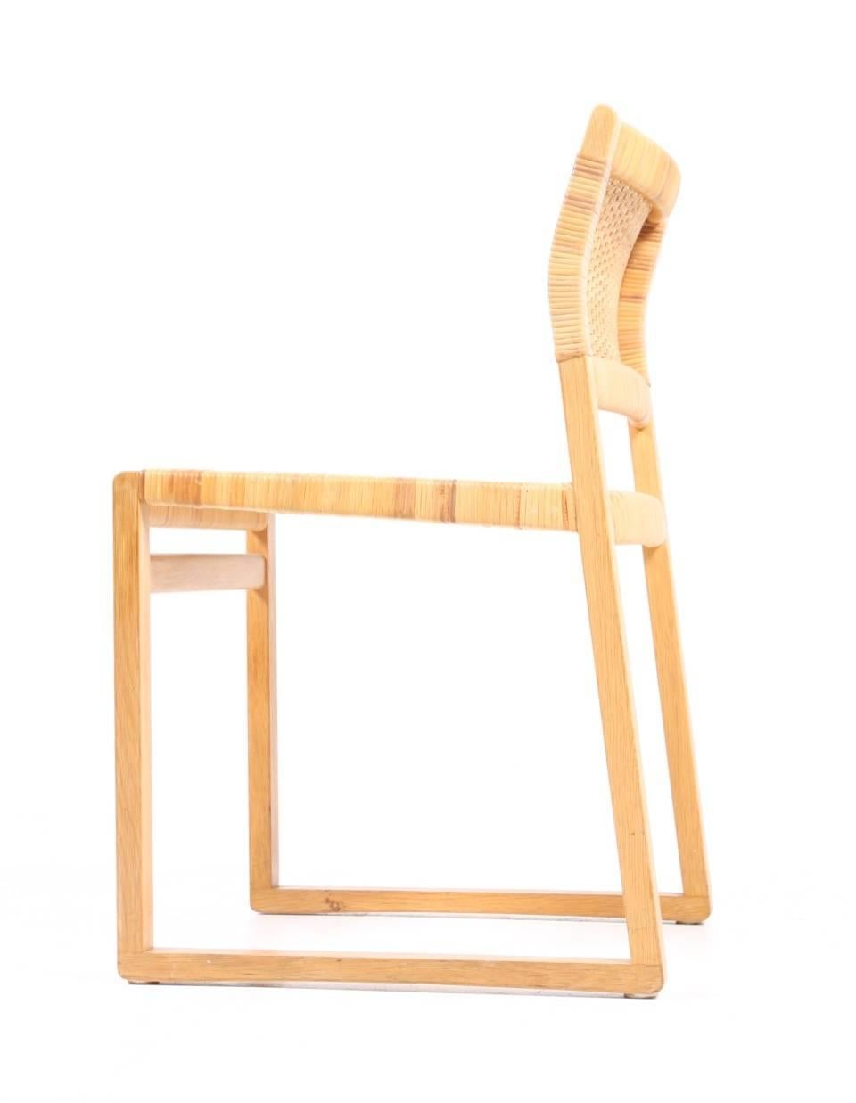 Scandinavian Modern Set of Ten Side Chairs by Børge Mogensen