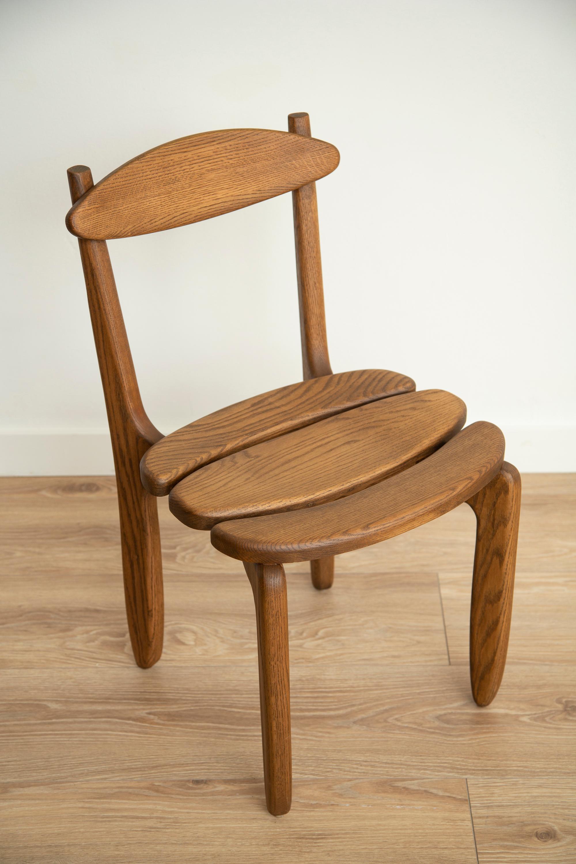 solid oak dining chairs