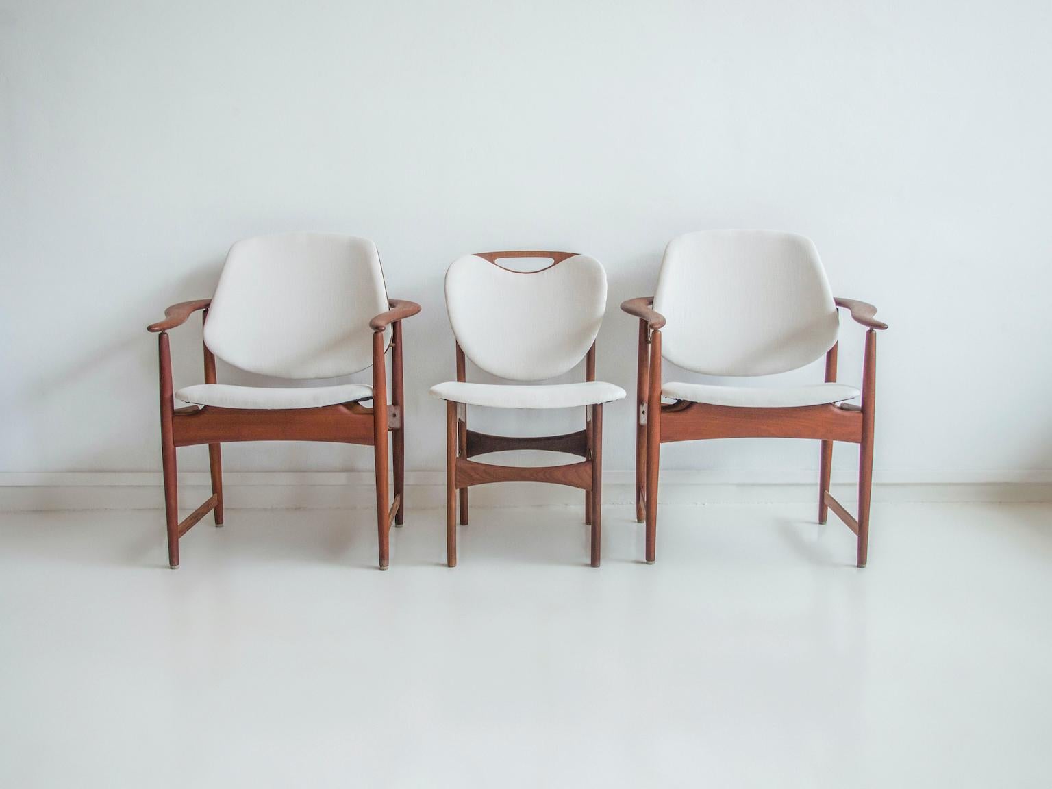 20th Century Set of Ten Teak Chairs by Arne Hovmand-Olsen
