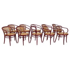 Set of Ten Thonet B9 /209 Chairs