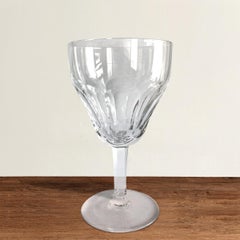 Set of Ten Val Saint Lambert 'Montana' Wine Glasses