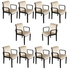 Set of Ten Vintage Armchairs by Bill Stephens for Knoll