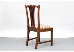 Set Of Ten Vintage Chippendale Style Carved Dining Chairs